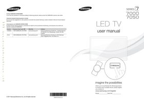 Samsung BN5901134BOM TV Operating Manual